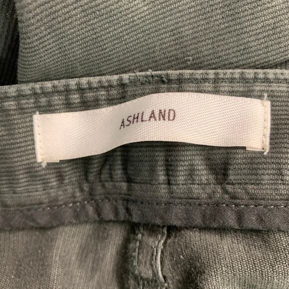 BILLY REID Size 38 -Ashland- Green Grey Cotton Jean Cut Casual Pants - Picture 4 of 5
